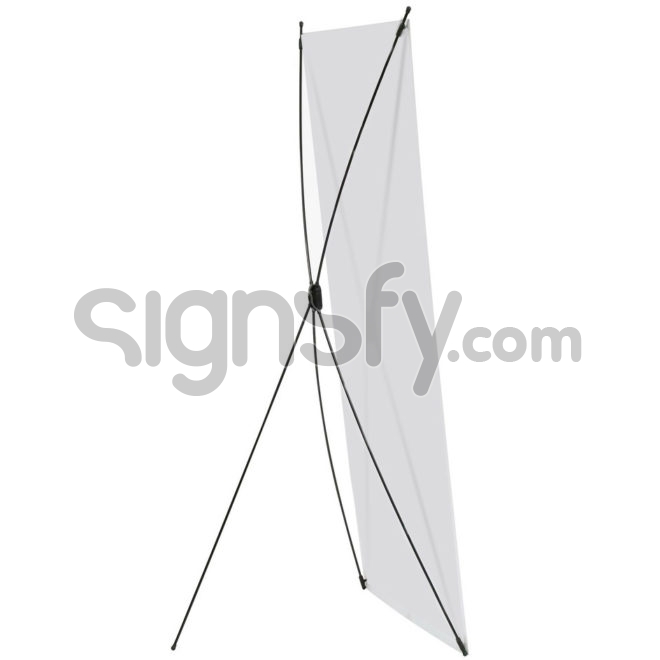 X Banner Stand 23 5 X 63 Fiberglass Expox Di X2