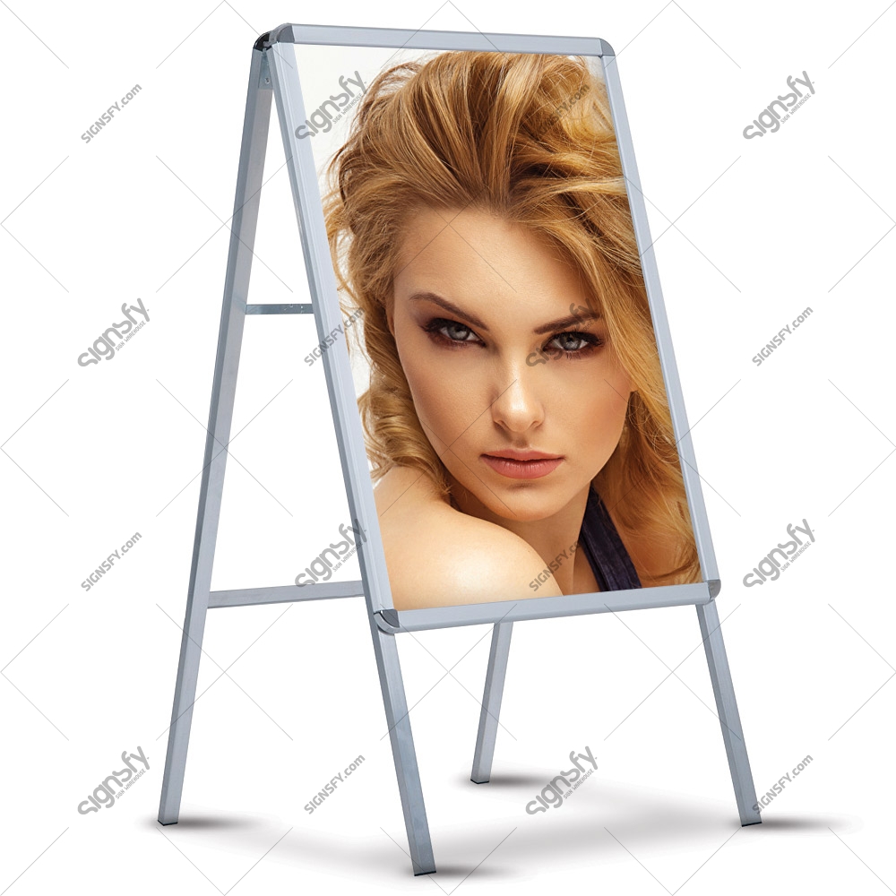 Aluminum Poster Stand Single Sided PS1